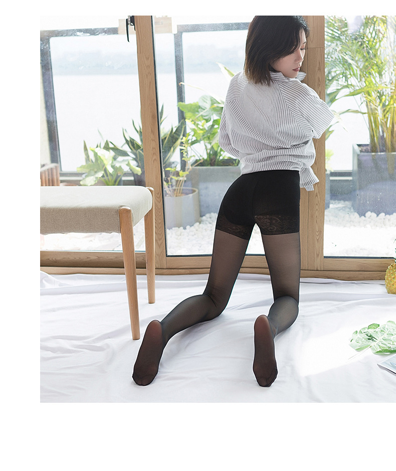 红辣椒丝袜连裤袜9466 夏季薄安全裤防走光二合一肉色隐形防狼袜