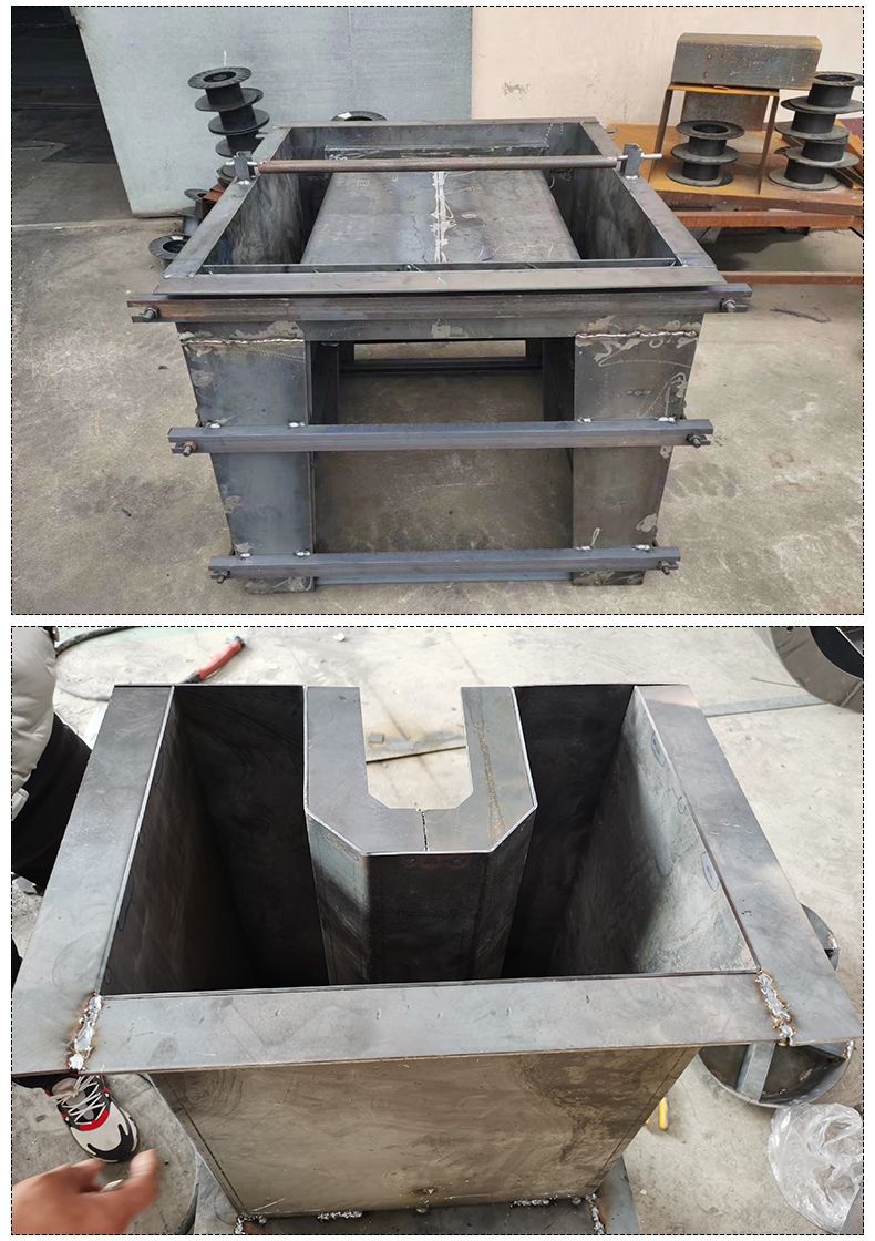 预制流水槽模具u型流水槽钢模具市政排水槽钢模具排水沟水泥模具