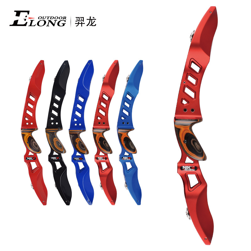 nika反曲弓21英寸弓把弓箭专业竞技射击射箭运动比赛专用户外训练