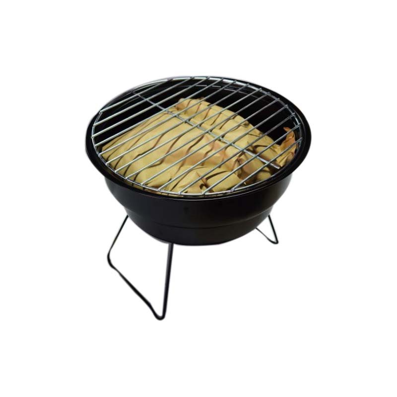 炭博士小号圆形烧烤炉加送500克烧烤炭一体烤炉厂家批发