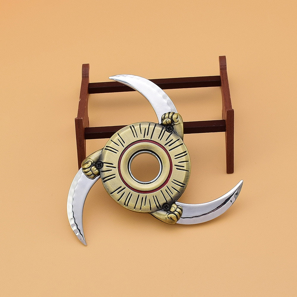 海贼王游戏周边草帽路飞原创版武器模型旋转手里剑儿童玩具