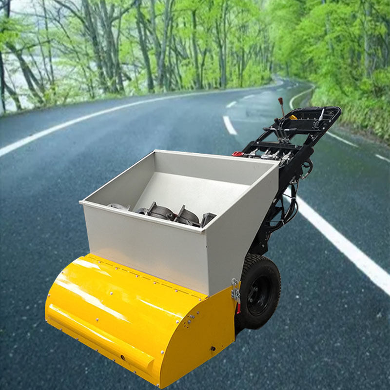 1米的小型沥青摊铺机手推式自走小型摊铺机热沥青熨烫板刮平机
