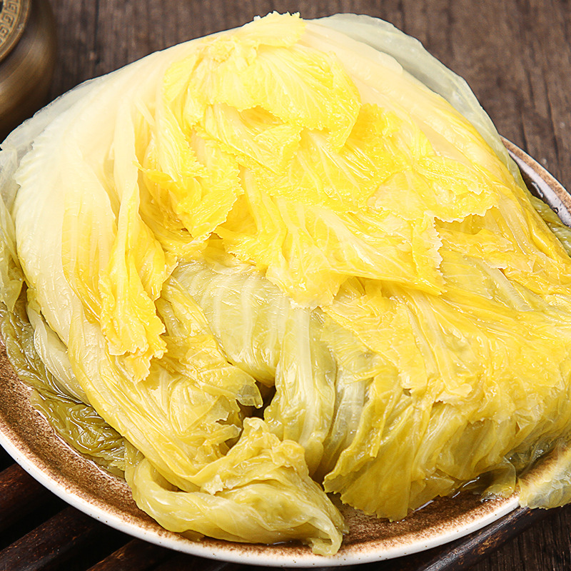 酸辣泡白菜青菜 鱼酸菜泡青菜酸菜粉丝汤鱼调料下饭菜酱腌菜批发