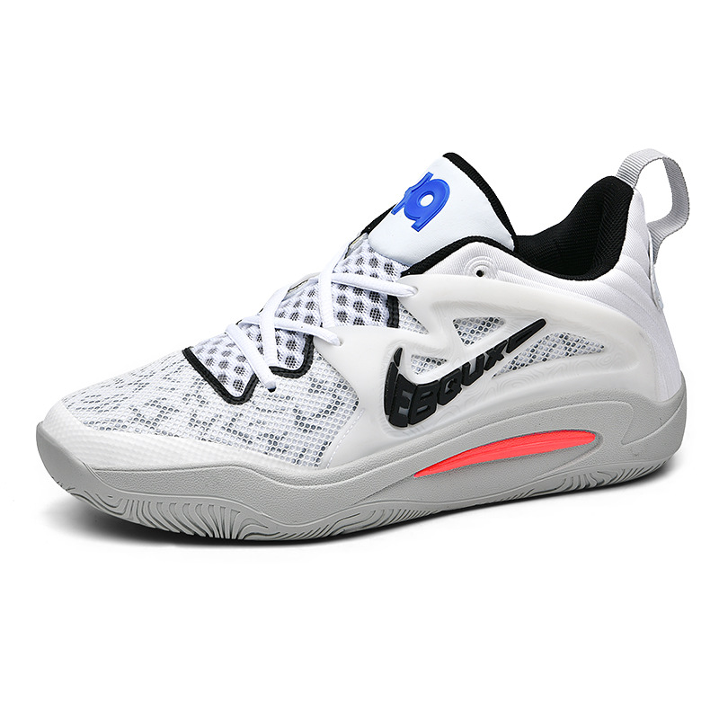 杜兰特15男女同款篮球鞋学生莫兰特实战有声防滑球鞋14气垫休闲鞋