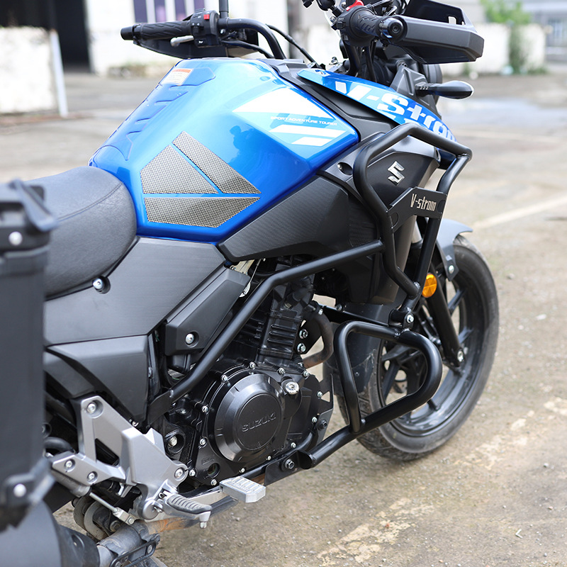 适用于铃木dl250保险杠改装全包围前后护杠dl250-a边箱防摔竞技杠