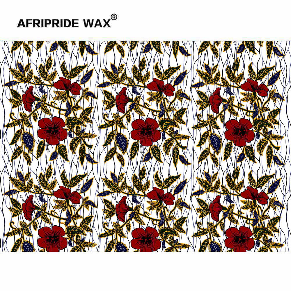 Foreign Trade African National Printing and Dyeing Cerecloth Cotton Printed Fabric Afripride Wax