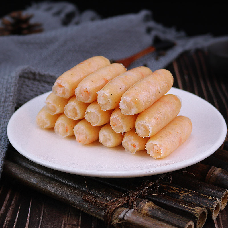 唐人基脆肠虾滑整箱40包小香肠虾滑肠虾肉肠叼肠虾滑一指肠火锅