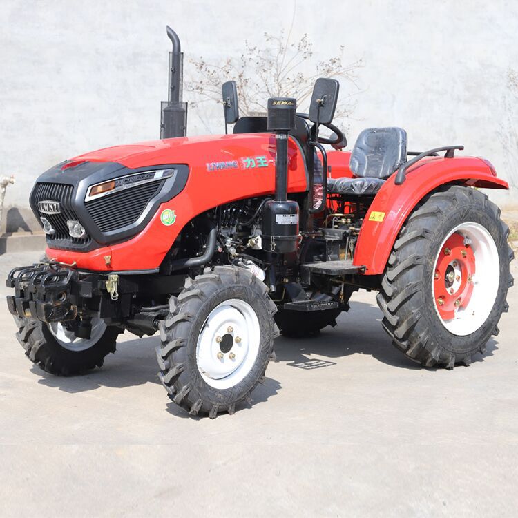窄轮距农用小型拖拉机 单杠小四轮拖拉机图片 四轮拖拉机带旋耕机