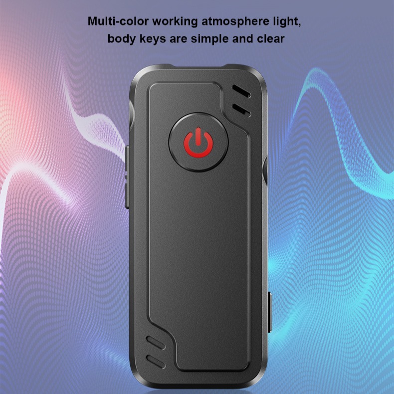 新款背夹式录音笔带录像学生专用录音器商务录音录像笔会议记录仪