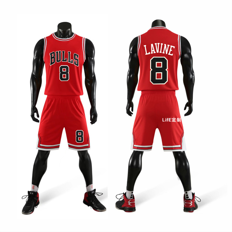 nba新赛季2号鲍尔8号拉文11号德罗赞1号罗斯23号球衣篮球服印号码