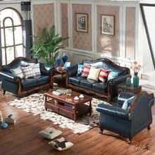 沙发组合法式欧式沙发2022新款多人头层牛皮客厅欧式大户型