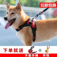 狗狗牵引绳大中小型犬狗链子胸背带泰迪拉布拉多柯基项圈宠物用品