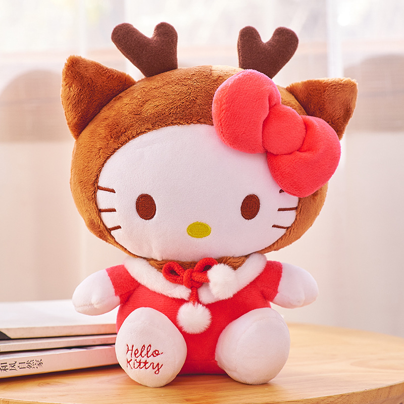 圣诞节礼物hello kitty公仔毛绒玩偶kt猫玩具娃娃送女生儿童礼品