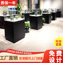 新品博物馆展示柜文物珠宝展览柜玻璃柜烟酒货架精品柜展览陈列柜