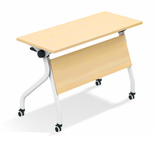 折叠培训会议桌学生课桌现代简易轻奢折叠办公条桌厂家批发