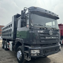 现车出售德龙自卸车 F3000后八轮渣土运输车 375马力砂石料倾斜车