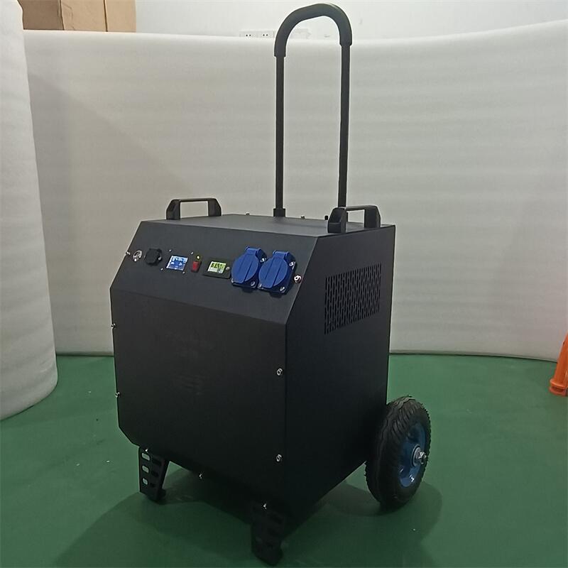 220v移动电源 5000w户外施工储能微型家用拉杆箱超静音锂电发电机