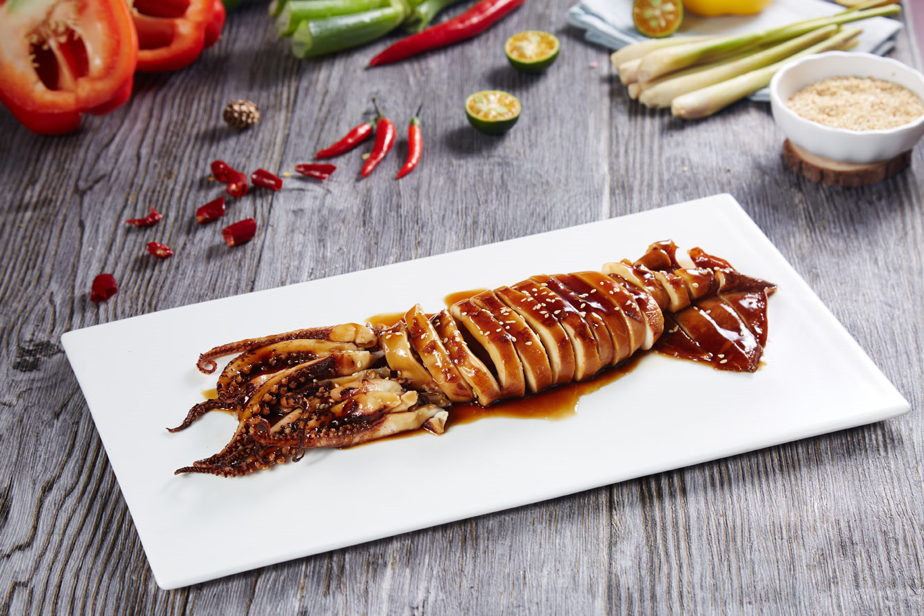 新品推荐 寿司料理 拉面 特色小菜 照烧鱿鱼 解冻即食120克