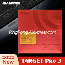 2022 New SANWEI Provincial TARGET PRO 3 Table Tennis Rubber