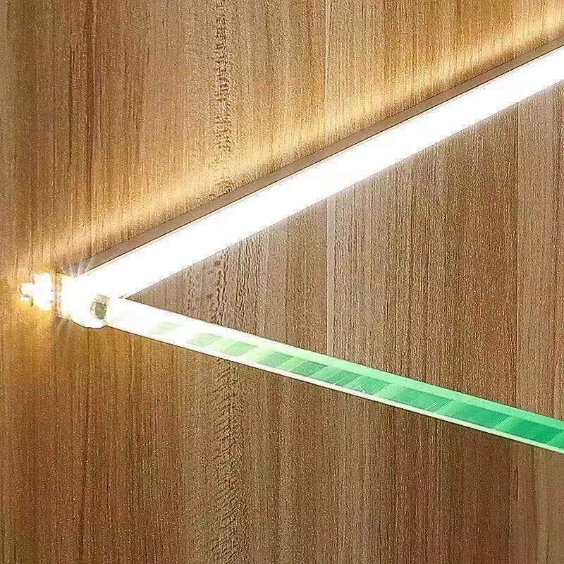 室内外亮化灯厂家直供现货批发 槽直角明装感应橱柜led硬灯带衣