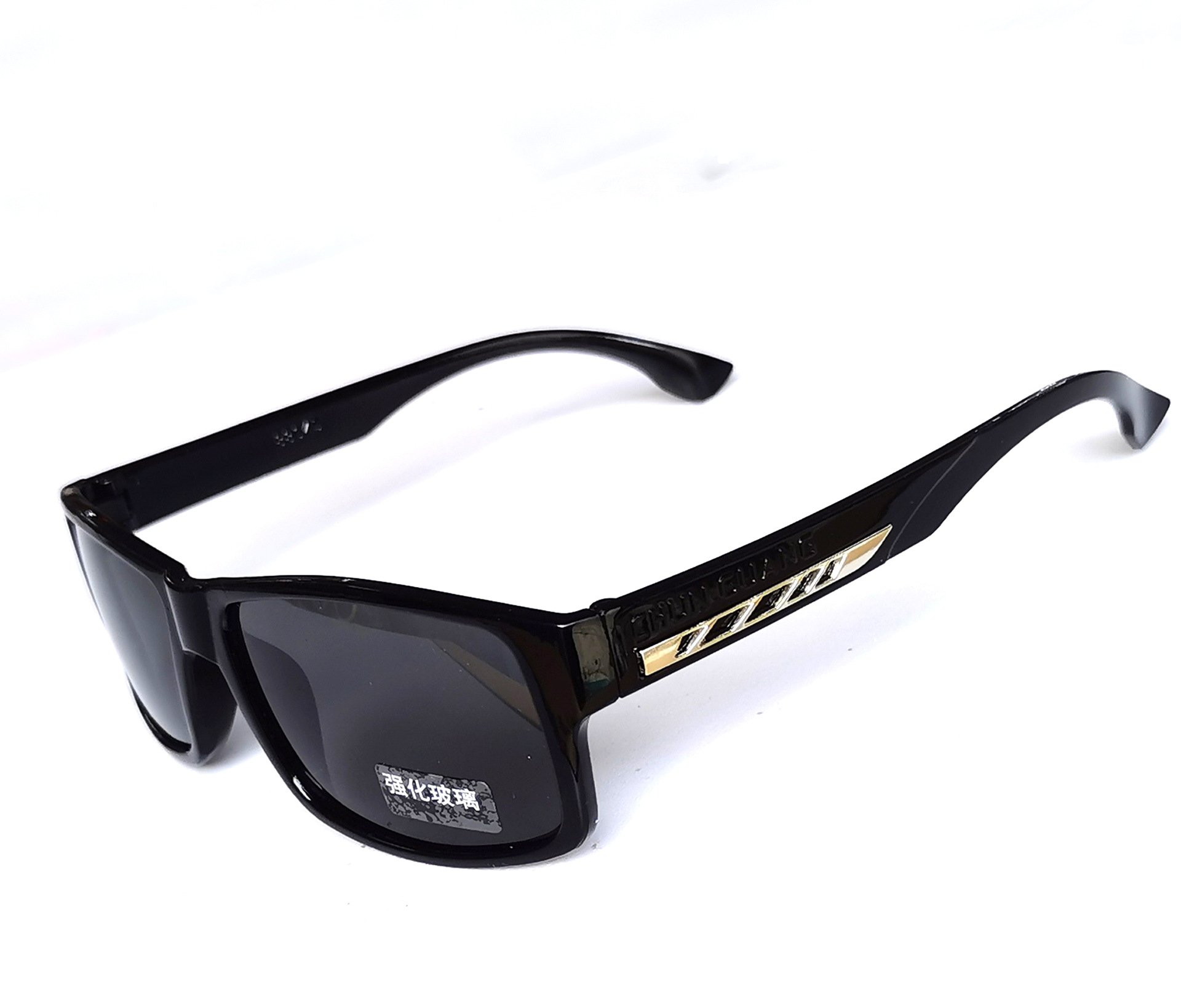 强化玻璃眼镜 钢化玻璃太阳镜 电焊防护眼镜 防风镜 护目 劳保眼