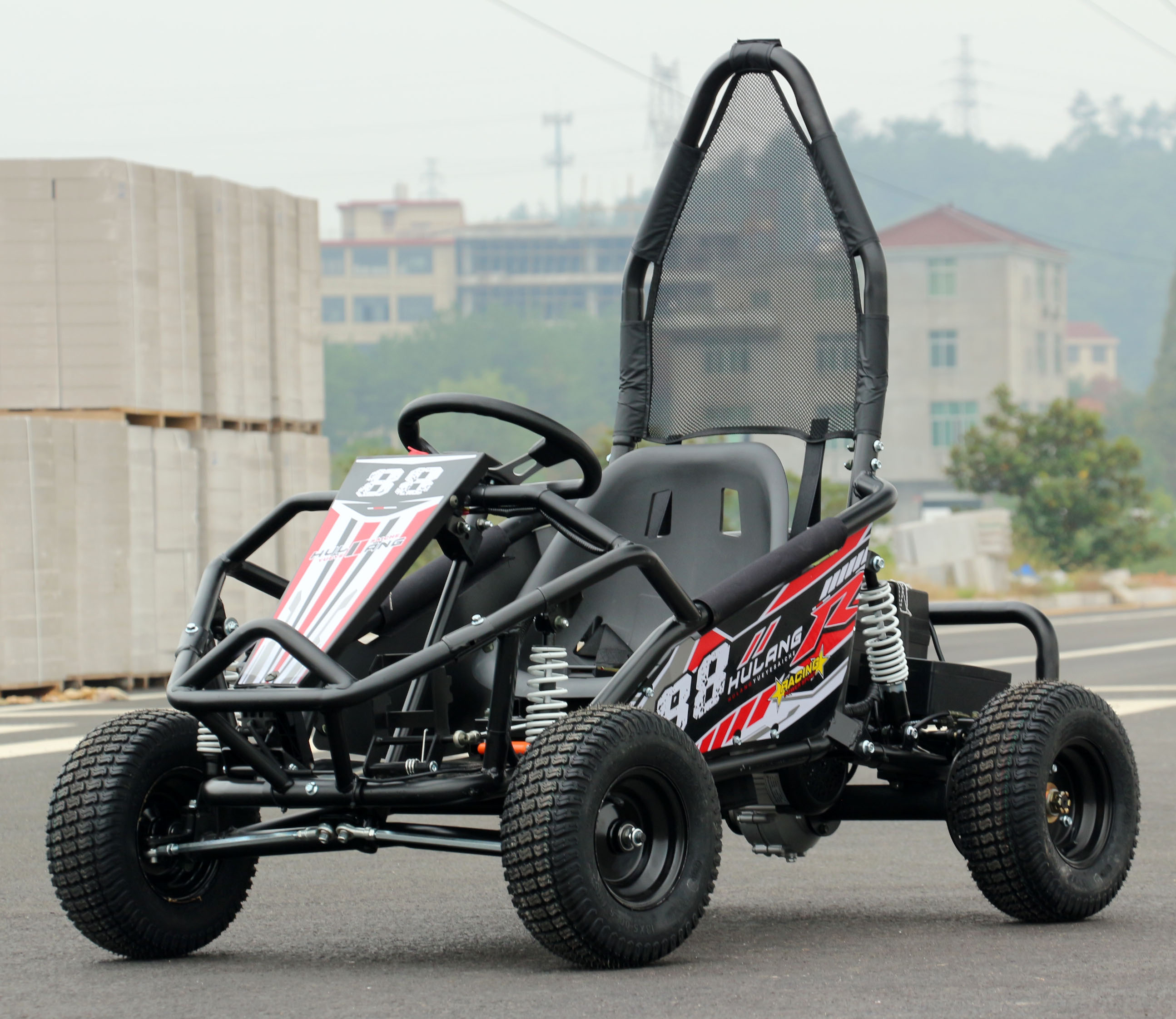 欧特威儿童小型电动卡丁车四轮沙滩车场地成人娱乐竞技漂移越野摩