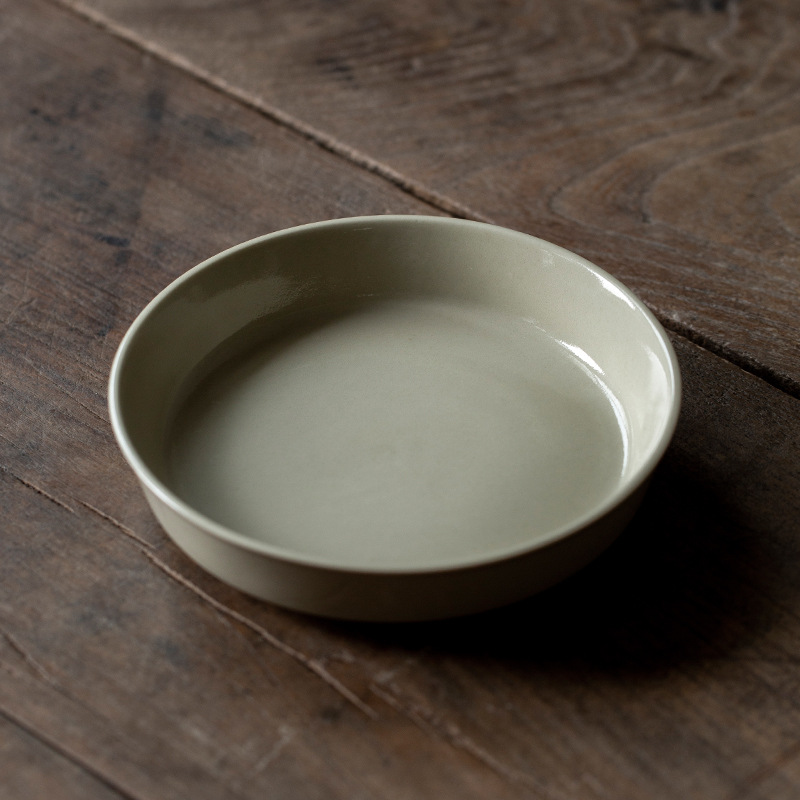 中式复古草木灰盖碗茶杯家用陶瓷手抓泡茶碗功夫茶具套装礼盒装