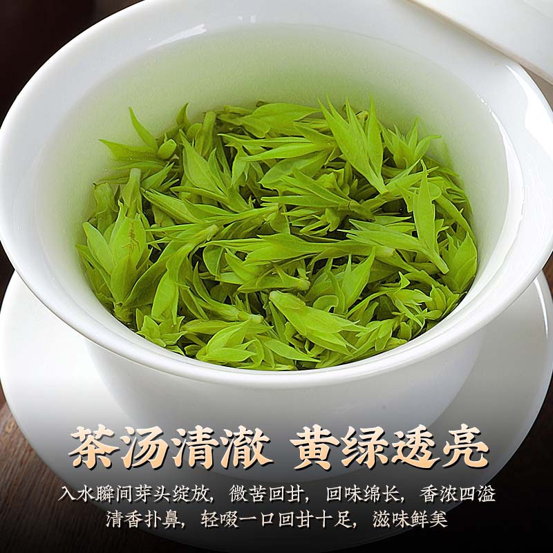 小叶苦丁茶茶叶青山绿水四川峨眉山嫩芽新茶花草茶散装礼盒装