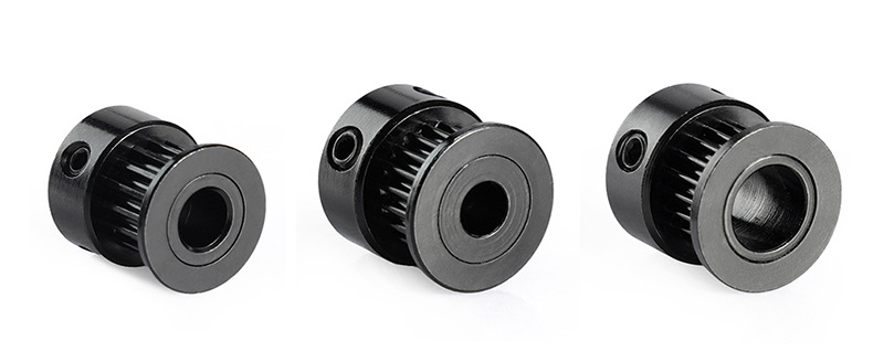 3d打印机配件 gt2惰轮带宽6mm传动皮带轮2gt同步带轮电机传动铝轮