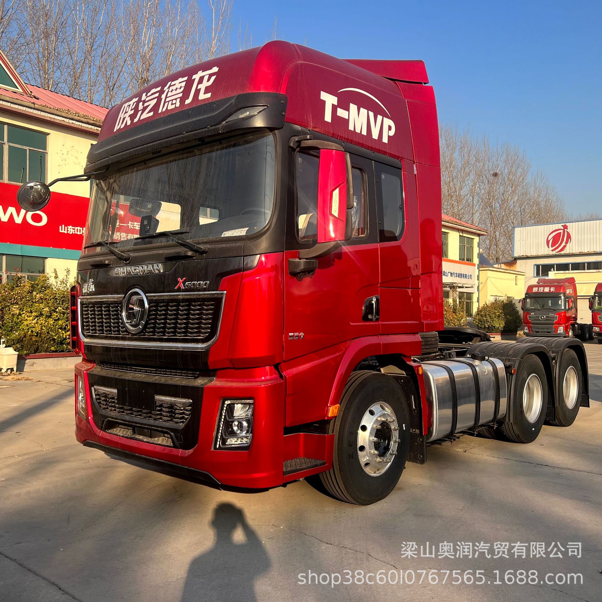 专业出口德龙x3000 6×4 牵引车头库存新车 俄罗斯中亚牵引拖车头