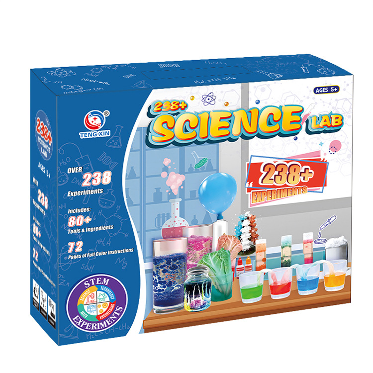 Children's Scientific Chemistry Experiment DIY Technology Small Production Puzzle Small Invention Elementary School Student Science Experiment Toy