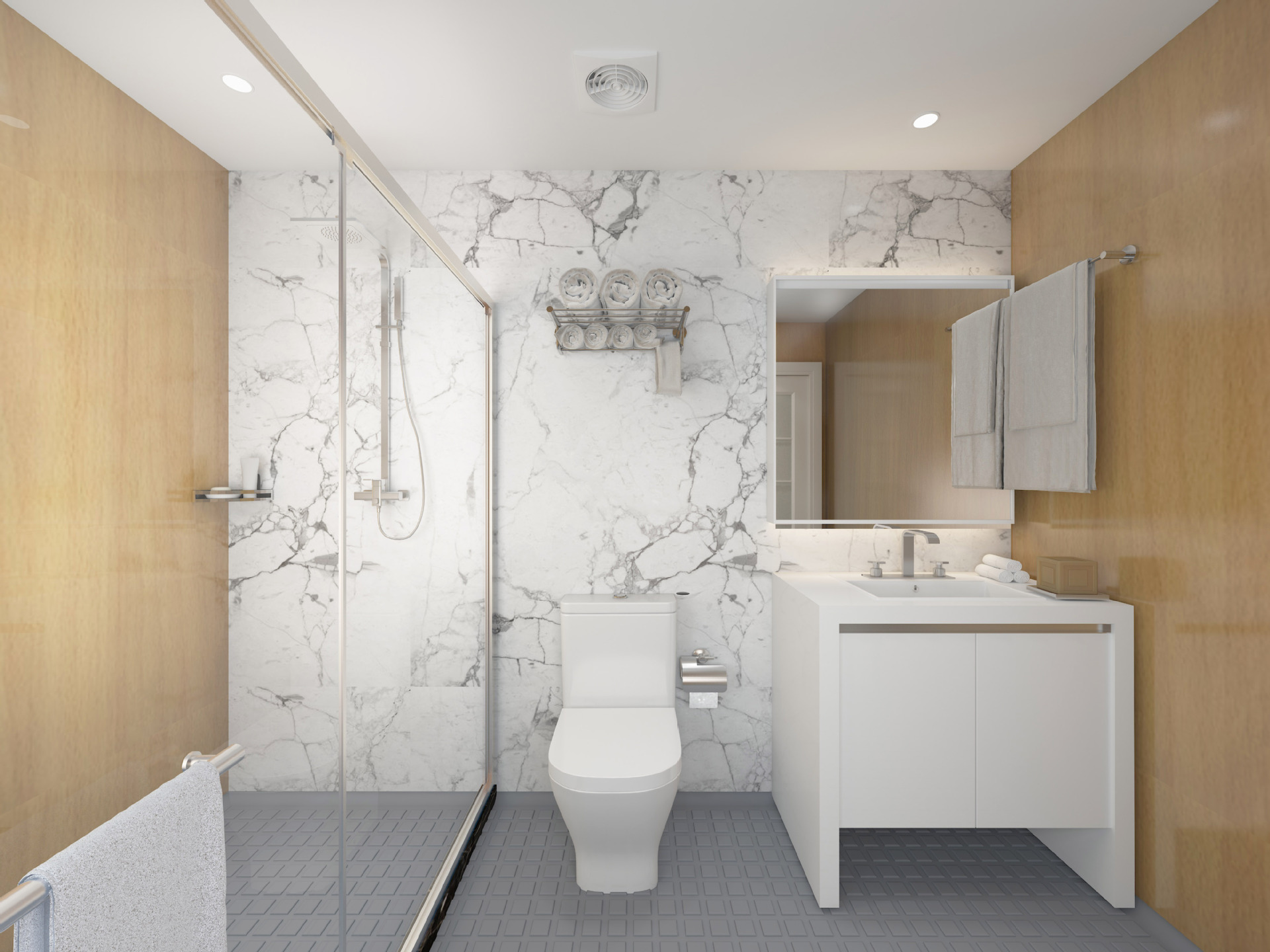 账篷酒店用一体式卫生间整体卫浴 防水底盘复合墙板组成 质量可靠