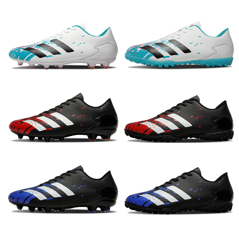 刺客14低帮足球鞋男女成人防滑耐磨碎钉c罗cr7梅西长钉儿童训练鞋