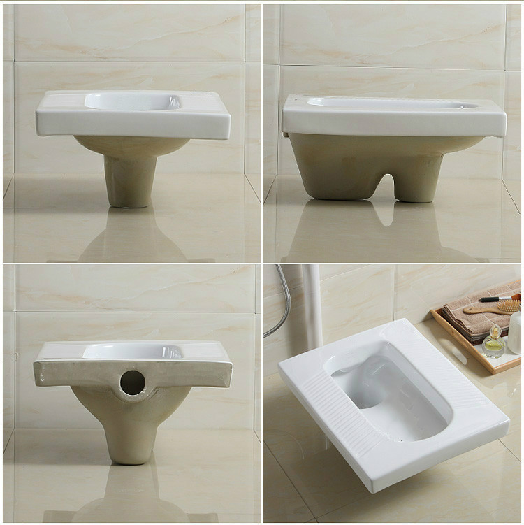 肯陶6805蹲便器冲水箱套装超漩大尺寸存水弯防臭陶瓷蹲便池蹲厕