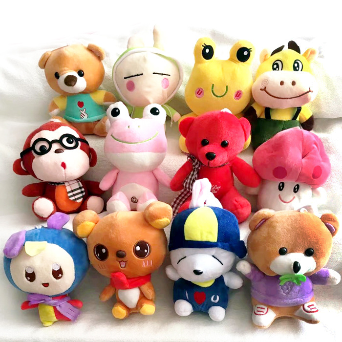 婚庆抛洒结婚礼物品布娃娃机小公仔玩偶游戏抓机娃娃毛绒玩具批发