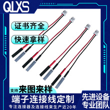 Molex51021-2P电池内部引线连接线 电动滑板车连接线电机防水线束