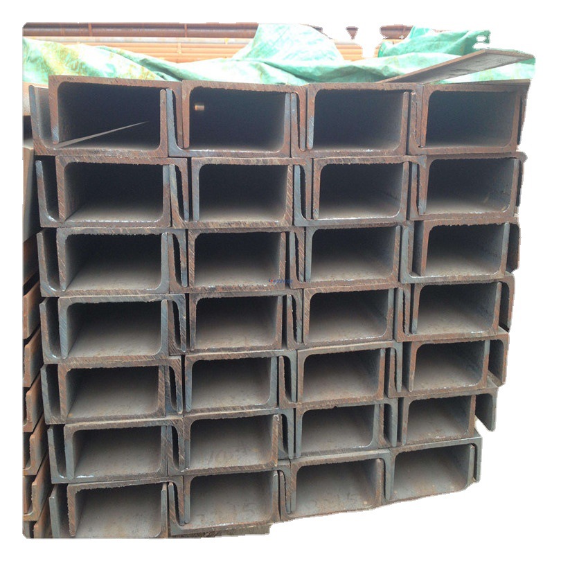 天津钢厂现货批发q235b80镀锌槽钢干挂大理石用8号热镀锌槽钢