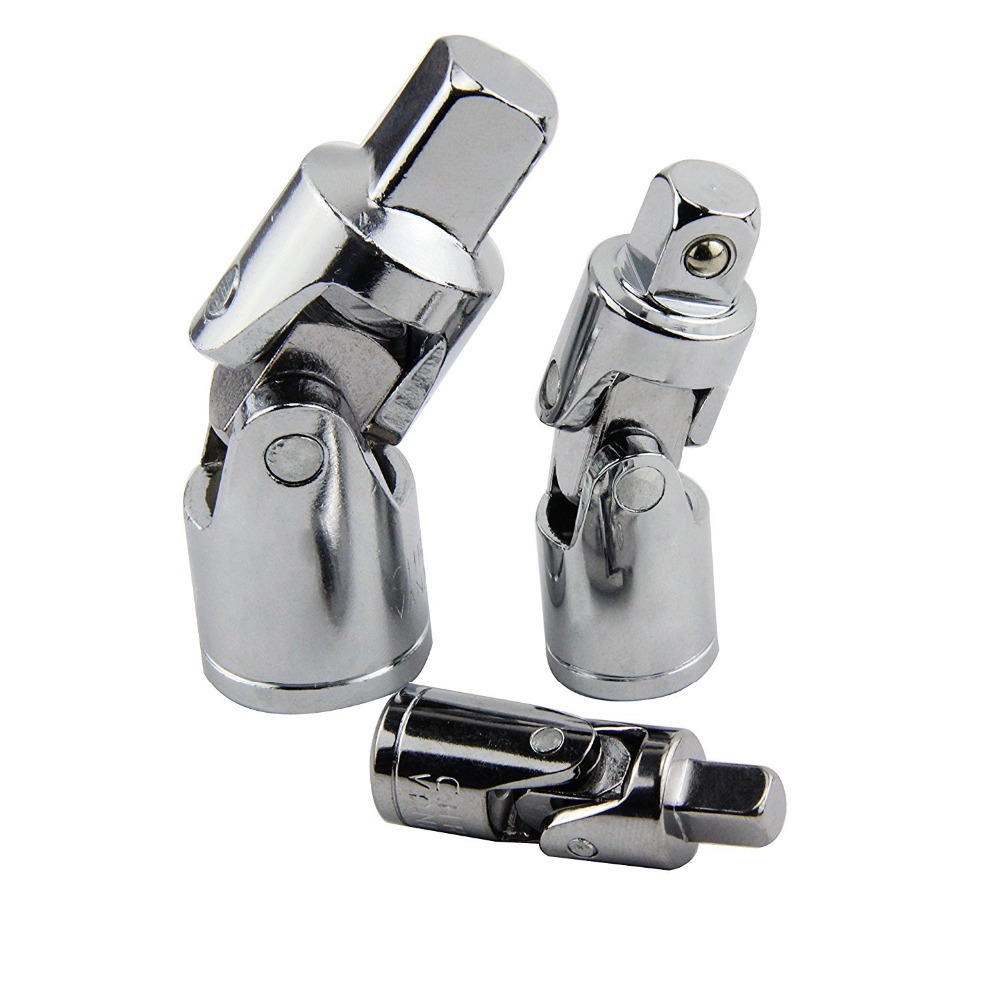 套筒万向装换接头 套筒转向转换头 1/4寸3/8寸1/2寸万向节