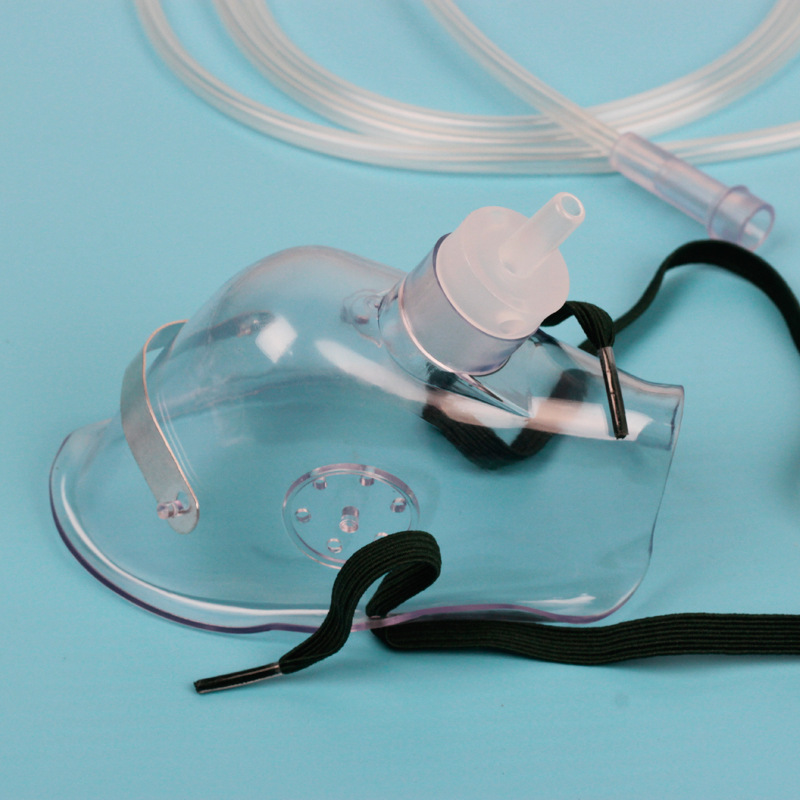 氧气面罩输氧面罩吸氧管呼吸面罩成人一次性吸氧面罩独立包装