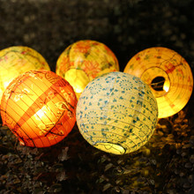 中国潮古风手提纸灯笼舞蹈道具中秋国庆商场传统装饰场景布置灯笼