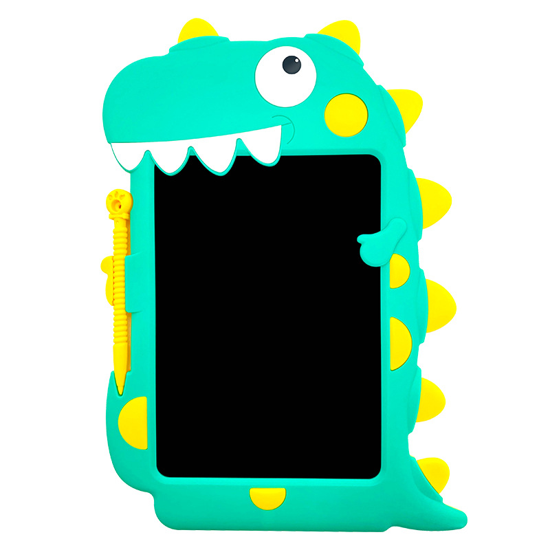 Children's Cartoon Handwriting Board Cute Graffiti Drawing LCD Dinosaur Shark Puzzle Toys Graffiti Board Writing Board