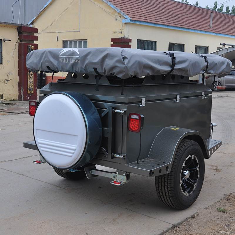 道路救援用挂车 suv皮卡后置小型挂车 牵引越野拖车拖斗厂家供应
