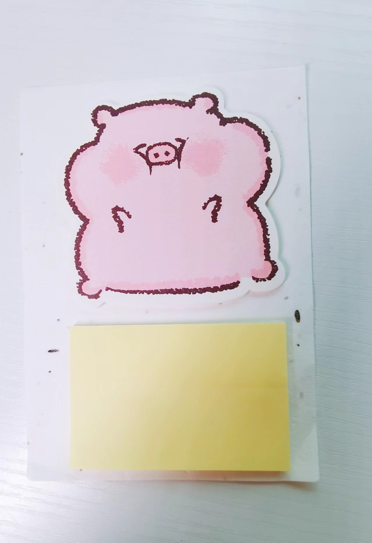 种子纸可种植书签手工制作能发芽便利贴n次贴荧光色