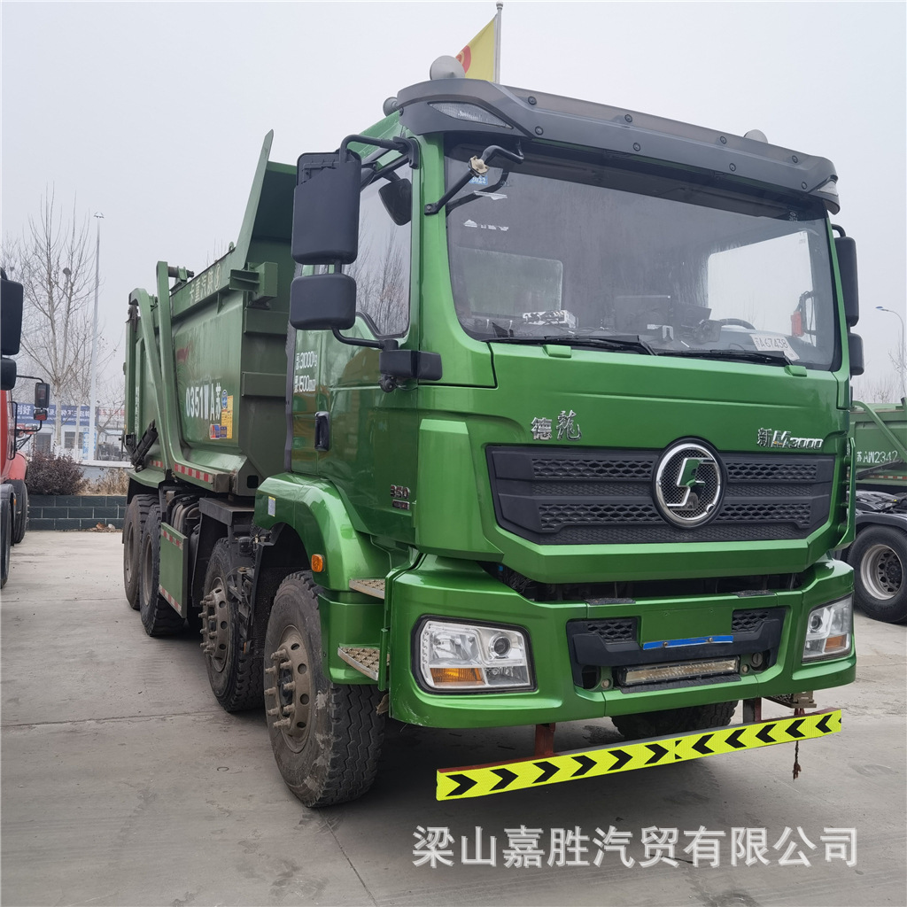 出售二手德龙f3000双桥自卸车 二手车厢货车 翻斗工程货车380马力