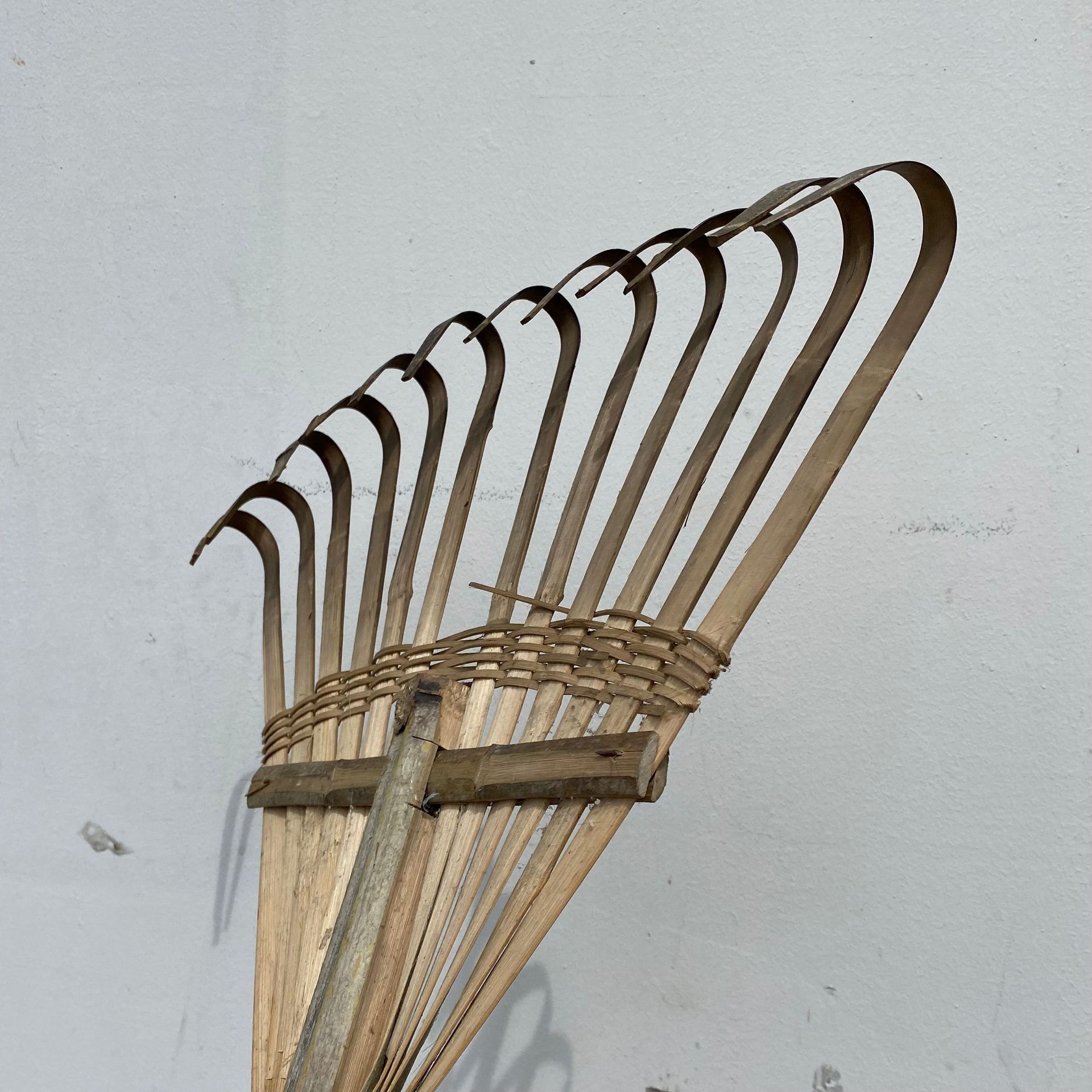 竹耙搂草耙大耙子垃圾耙子竹扒子园艺工具道具耙表演耙子农用耙子