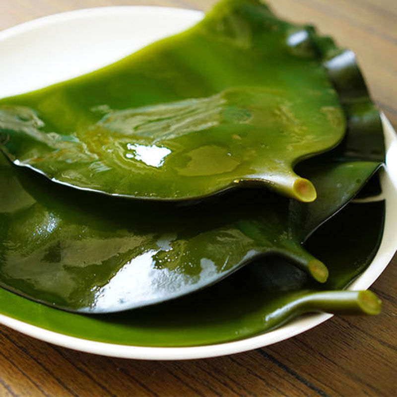新鲜盐渍海带头2斤5斤特厚荣成野生海白菜凉拌海带丝根非干货昆布