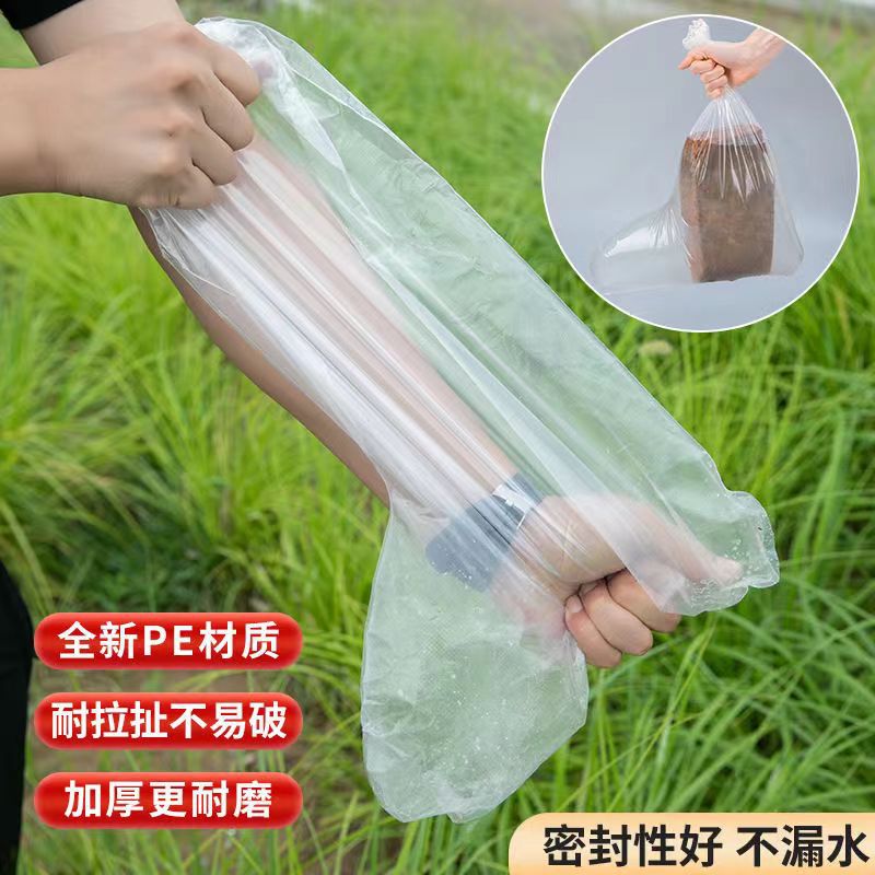 Disposable Waterproof Dustproof Shoe Cover Rain Boots Thick Wear-Resistant Non-Slip High Boots Sets Waterproof Shoe Cover for Rainy Days
