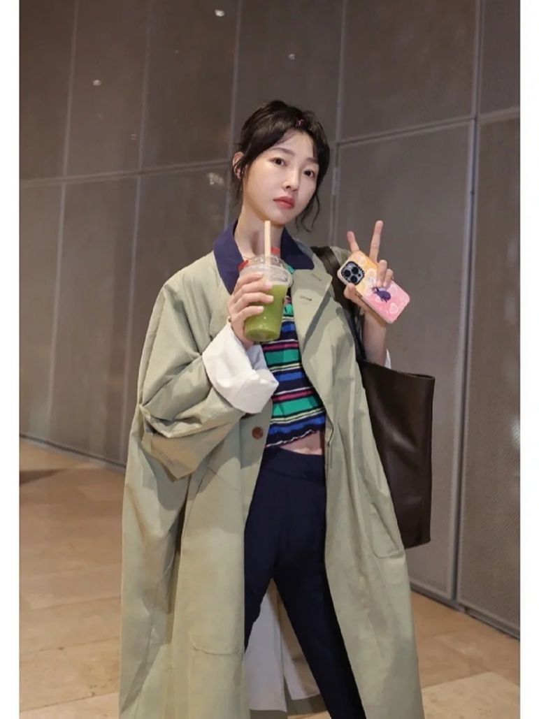 韩国风衣女图片-海量高清韩国风衣女图片大全 - 阿里巴巴