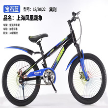 凤凰儿童山地车儿童自行车18寸20寸22寸小孩脚踏车单车批发童车