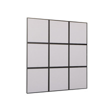 北欧小白砖300x300 黑色白色哑光九宫格墙砖 厨房卫生间防滑地砖